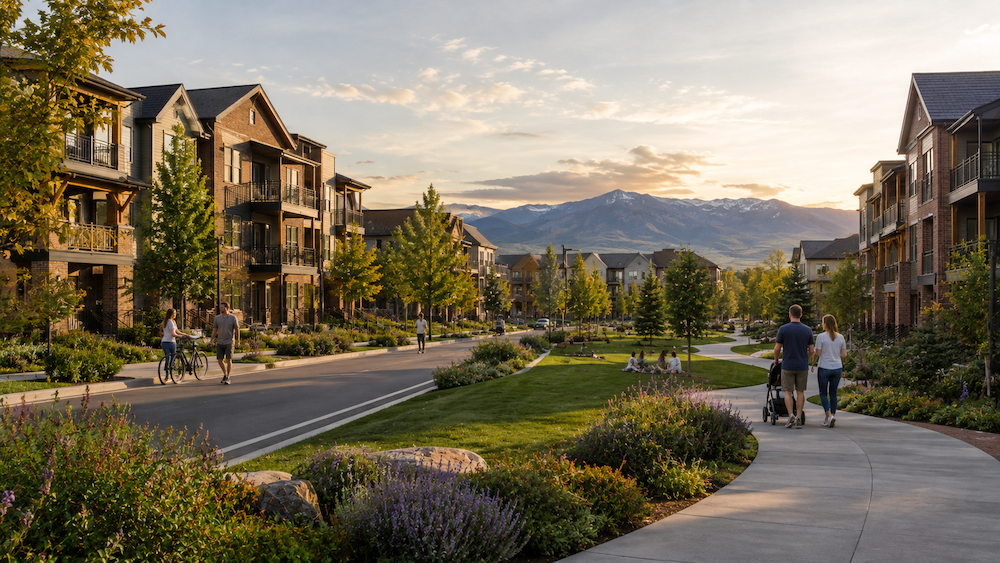 Conceptual rendering of Block 2 at Story House Village